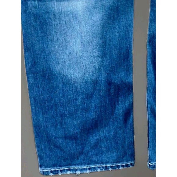 TK Axel Bootcut Jeans 40x31 Embroidered Flap Pocket Y2K Western Denim EUC - Picture 10 of 14